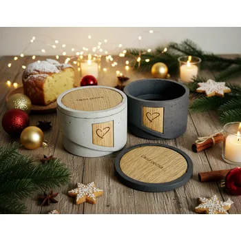 Svíčka Obeton Sypaná svíčka "ÚKLID POČKÁ" 450g Barva: vesmírně šedá