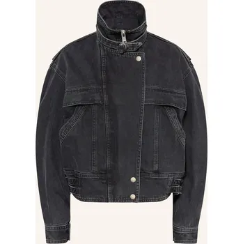 Dámský kabát Marant Étoile Dámská Džínová Bunda Joseline, černá, 36
