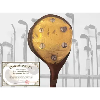 Golfová hůl Dobový výrobce Sportsman Glasgow emporium special + Certifikát pravosti