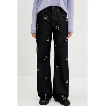 Dámské džíny Džíny Tommy Jeans dámské, high waist, DW0DW22728 námořnická modř 59J, vel. 25/30