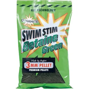 Dynamite Baits Pellets Carp Swim Stim Betaine Green 900g Hmotnost: 900g, Průměr: 3mm