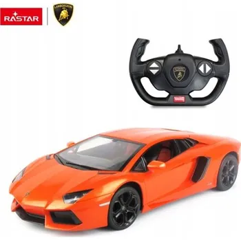 RC model auta RASTAR AUTO NA DÁLKOVÉ OVLÁDÁNÍ 1:10 LAMBORGHINI AVENTADOR NA USB