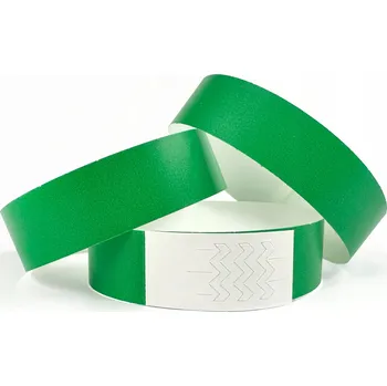 Náramek IDENTIFIKAČNÍ NÁRAMKY NA RUKU PRO VSTUP, 19 MM, ZELENÉ