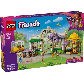 Stavebnice LEGO LEGO Friends 42671 Kavárna plná rostlin a květinářství
