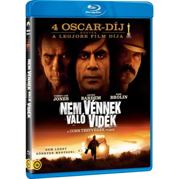 Blu-ray film Tahle země není pro starý - Blu-ray (maďarský obal)