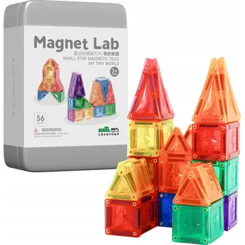 ostatní stavebnice MNTL Mini magnetická stavebnice My Tiny World, 56 ks