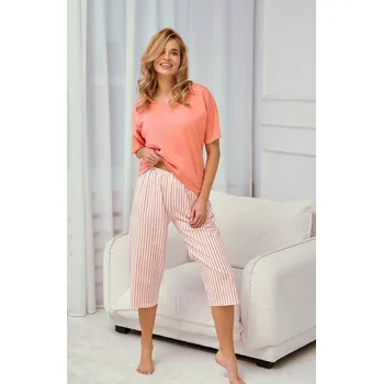 Pánské pyžamo Pyžamo Taro Eloise 3323 cr/r M-XL W25 dámské oranžová S