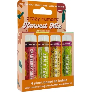 Péče o rty Set balzámů na rty Harvest Mix 17g Crazy Rumors