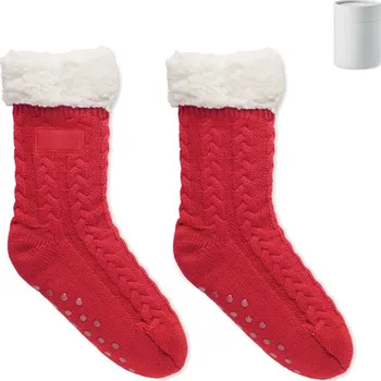 Svíčka Pár ponožek M Canichie, červená