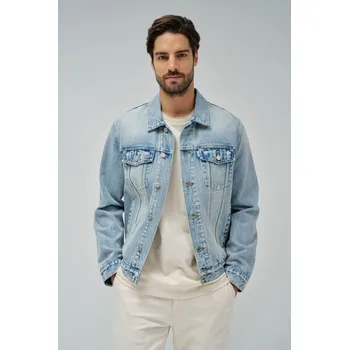 Pánská větrovka Salsa Pánská bunda DENIM JACKET Barva: denim (odpovídá obrázku), Velikost: XL