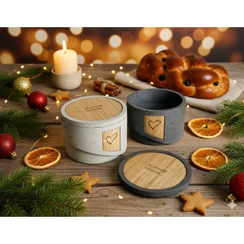 Svíčka Obeton Sypaná svíčka "JSI PROSTĚ ÚŽASNÁ" 450g Barva: vesmírně šedá