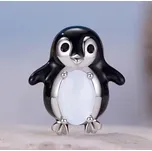 For Silver Roztomilý korálek ve tvaru tučňáka - Stříbro 925