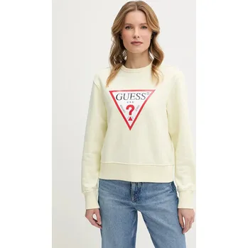 Dámské oblečení Mikina Guess W2YQ16.KBA11 žlutá 10X, vel. S