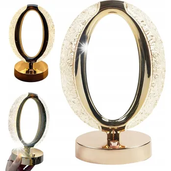 Lampička LAMPIČKA STOLNÍ KANCELÁŘSKÁ NOČNÍ LED BEZDRÁTOVÁ DOTYKOVÁ ČERNÁ 3 REŽIMY