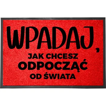 Hotová rohožka z plastu, PVC 60 x 40 cm