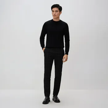 Reserved - Kalhoty chino slim fit - černý - RH028-99P - RH028-99P-34