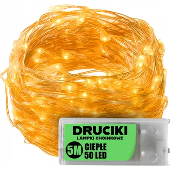 Vánoční dekorace Vnitřní Vánoční osvětlení na stromeček MAXSELL, délka 5 m, 21 - 50 žárovek