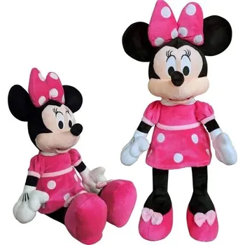 plyšák Mickey Mouse MINNIE VELKÝ PLYŠÁK Z POHÁDKY PLYŠOVÝ MAZLÍČEK PŘÍTULNÍČEK MINI 54 CM
