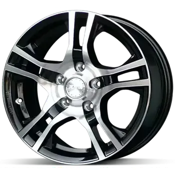 Alu kolo Platin P53 Black 6x15 (4x100 ET38) 63,3 + od 2 kusů DOPRAVA ZDARMA!