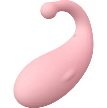 Vibrátor Sensual M99 Diskretní vibrační vajíčko s ovládáním přes aplikaci, růžové