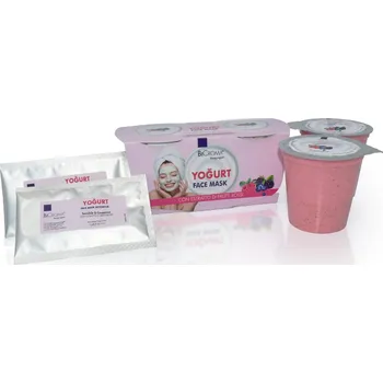 Pleťová maska BiCroma JOGURTOVÁ MASKA NA CITLIVOU A KUPERÓZNÍ PLEŤ 2x 90 ml