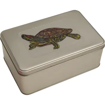Dóza na potraviny Plechová dóza - želva nádherná (objem 1,8 l)