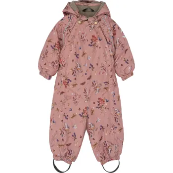 dívčí zimní kombinéza MIKK-LINE Dětská zimní kombinéza - tmavě růžová Burlwood - Velikost: 104 Růžová 104