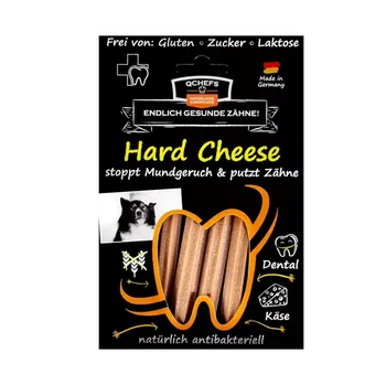 Krmivo pro koně Tyčinky na čištění zubů se sýrem pro psy Hard cheese, Sáček 100 g