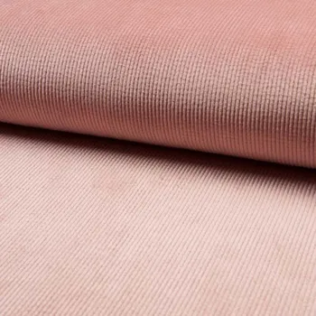 Manšestr WASHED pudrový, š.145