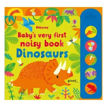 První čtění Baby's Very First Noisy Book Dinosaurs (Fiona Watt)(Leporelo)