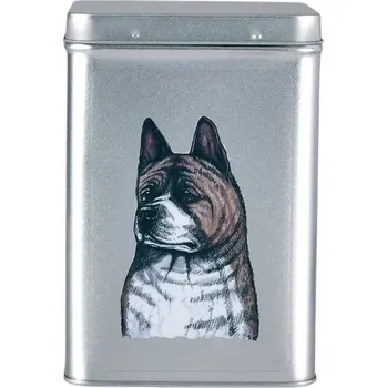 Dóza na potraviny Plechová dóza - akita (objem 1,5 l)