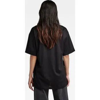 Pánské tričko G-Star Raw T-Shirt D22746-C539-6484 Černá Relaxed Fit M