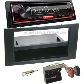 Autorádio Autorádio FORD Focus 2004-2007 JVC KD-T702BT Bluetooth s instalační sadou
