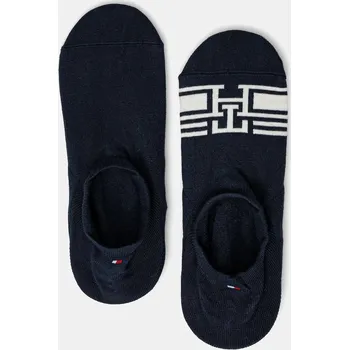 Pánské ponožky Tommy Hilfiger pánské tmavě modré ponožky 2 pack - 43-46
