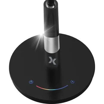 Lampička Stolní lampička Niktrade Maxcom Light černá, výkon až 10 W