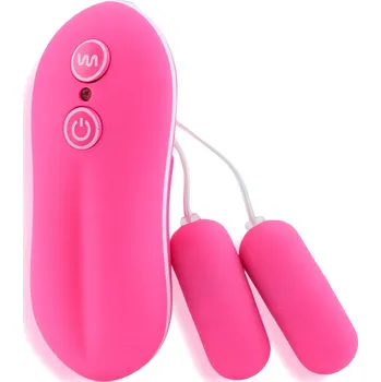 Sensual M14-2 Vibrační vajíčko, 20 vibračních, 2x AAA, růžová