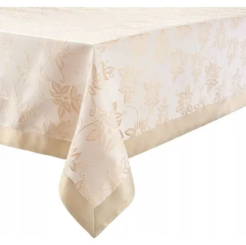 ubrus VILLA ITALIA Běžový ubrus 140 x 220 cm REGINA