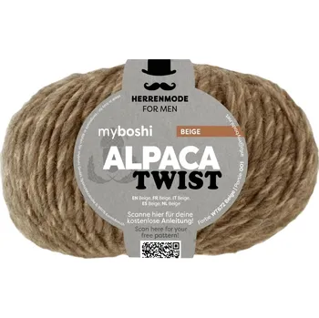 Příze Příze myboshi Alpaca Twist Béžová