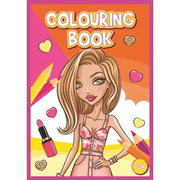 omalovánky Rappa Kniha omalovánek 72 stran A4 Móda