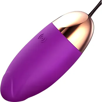 Vibrátor Sensual M96 Masážní vibrátor 10 programů, USB, fialový