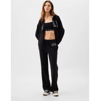 Dámské kalhoty GAP Dámské Rovné tepláky s logem Gap GAP Černá 24-25/32 (2466526)