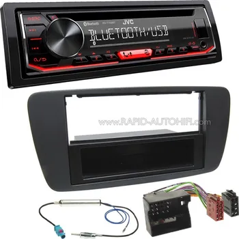 Autorádio Autorádio ŠKODA Octavia II. ŠKODA Yeti JVC KD-T702BT Bluetooth s instalační sadou