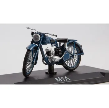 autíčko Moskva M-1-A motorka 1:24 MODIMIO Collections časopis s modelem #3 Moskva M-1-A motorka - model motorky