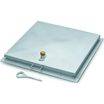 kanalizace ZARGES Studnové poklopy obdélníkové, 47181, Materiál: nerezová ocel