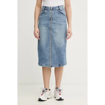 Dámské oblečení Džínová sukně Calvin Klein Jeans LV047E710G modrá 05J, vel. 26