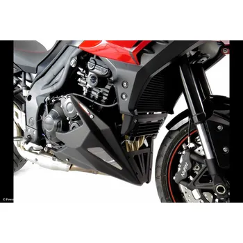 Triumph Tiger 1050 Sport 13-20 Klín pod motor - 4 barvy - Karbonový vzhled-stříbrná mřížka