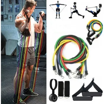 Posilovací gumy (11 dílná sada)