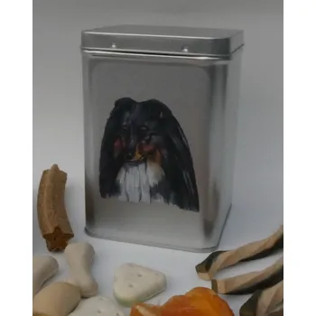 Chovatelství Šeltie tricolor - dóza s pamlsky pro psy (30 kusů pamlsků)