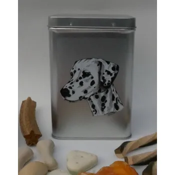 Chovatelství Dalmatin - plechová dóza s pamlsky pro psy (30 pamlsků)