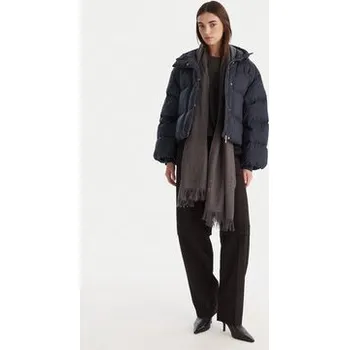 Pánská móda Calvin Klein Vatovaná bunda LV044D525G Tmavomodrá Relaxed Fit XL